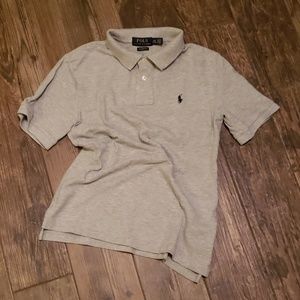 Grey Polo size L 14-16